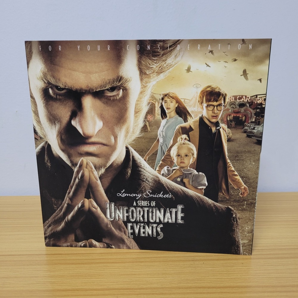 A Series of Unfortunate Events Season 2‎ Netflix FYC 2018 Emmy Screener DVD